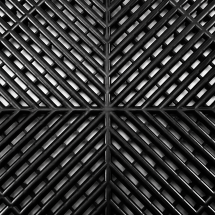 FlowThru™ 15.75" Interlocking Floor Tiles (Covers 1.72 Sq Ft)